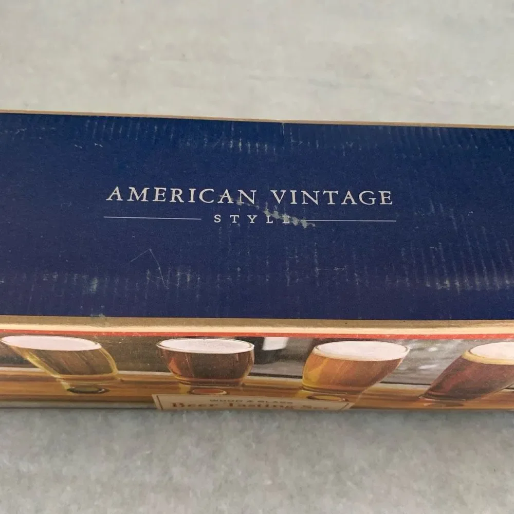 American Vintage Beer Tasting Flight Set *NEW*